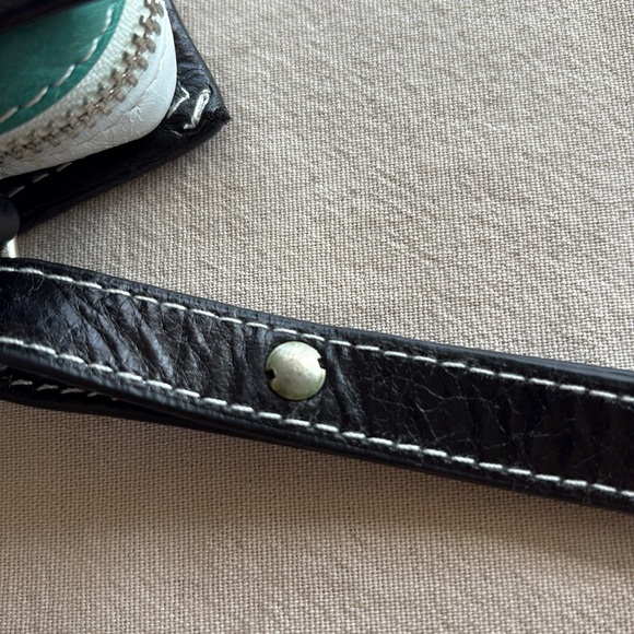 Vintage Balenciaga Black/White/Green Crossbody Bag - Picture 11 of 11